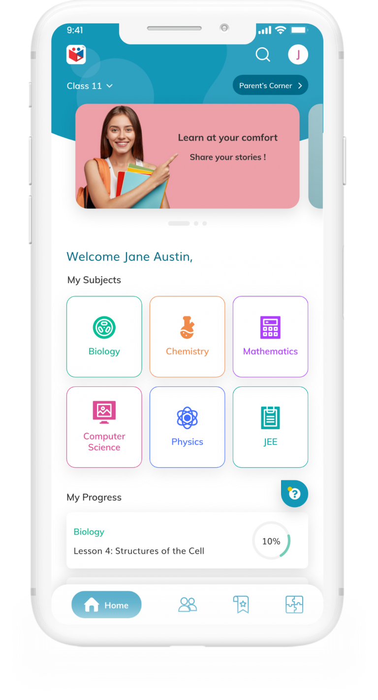 Student - home screen@2x